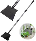 Suchtale Garden Flat Shovel,Floor Scraper, Heavy Duty Multifunctional Outdoor Cleaning Shovel with 54 Adjustable Long Handle, Ideal for Weed Removal, Lawn Edging,Trenching & Ice Scraping