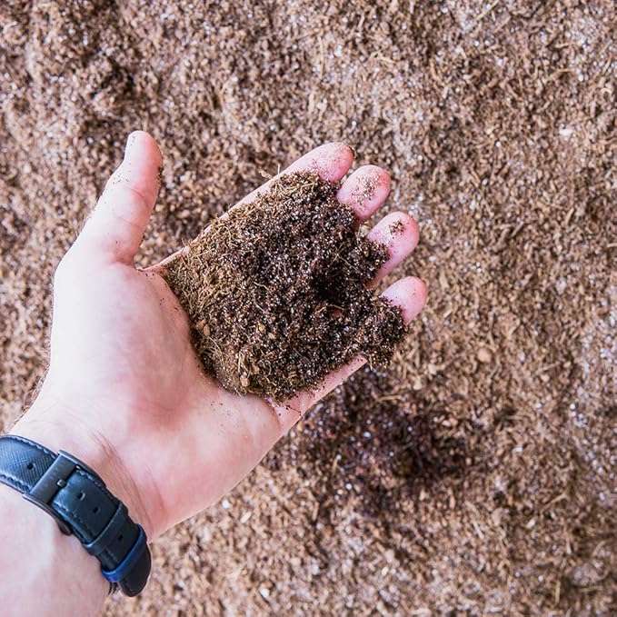 Perfect Plants Organic Garden Coir | 8qt. Premium Garden Coir | Can Be Used as Soil Amendment or Potting Medium