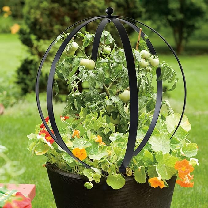 Décor Wow Garden Ornament, Large Metal Trellis 27" x 23"
