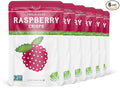 Nature’s Turn Freeze-Dried Raspberry Crisps – Healthy, Gluten-Free, Crispy & Delicious, Plant-Based Snack, Ideal for Cereal, Smoothies, School Lunches, & On-the-Go, Bags of 6 (0.53 oz Each)