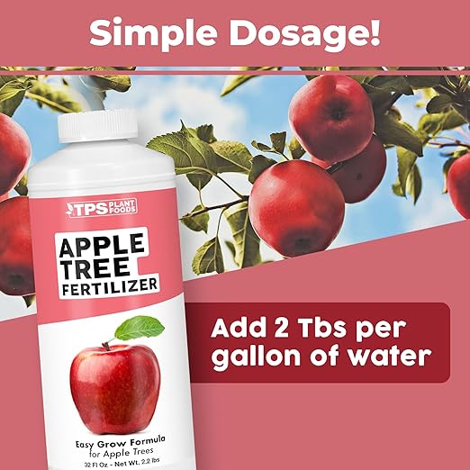Apple Tree Fertilizer – Liquid Plant Food for Bigger Harvests, Stronger Roots & Healthy Growth, 32 oz
