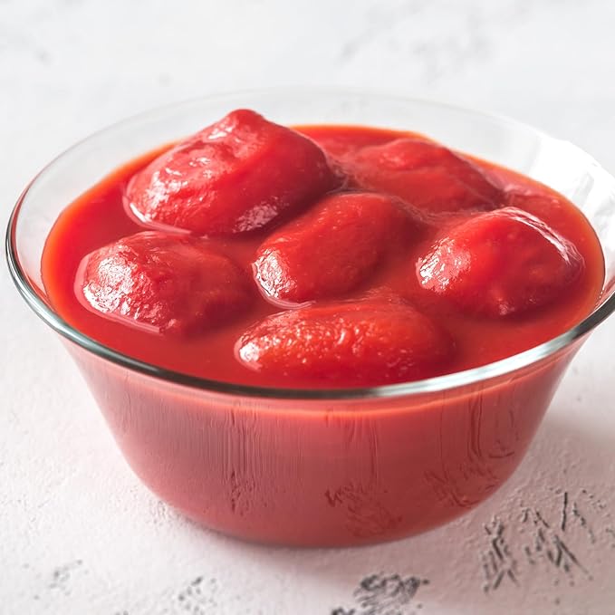 Song' E Napule San Marzano DOP Authentic Whole Peeled Plum Tomatoes, 28 Ounce (Pack of 6)