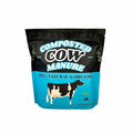 Cow Manure Compost 2 Quart Manure Fertilizer for Garden Beds, Raised Planters, Potted Plants, Lawn Care and Organic Growing