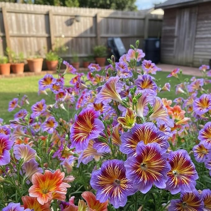 MESay Chilean Morning Glory Seeds - 100 Mixed-Color Seeds for Stunning Garden Flowers