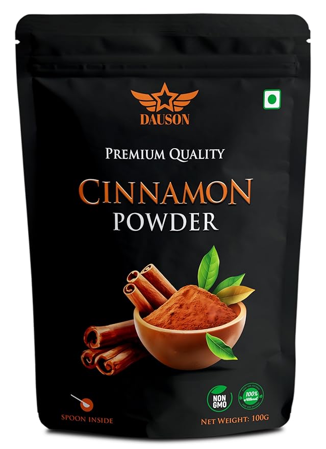 Cinnamon Powder – 100% Pure & Natural | 3.53 Oz Finely Ground Cinnamon | No Additives or Fillers | Aromatic, Earthy Flavor for Cooking | 25g Sample Available | Kitchen Essential for Global Cuisine