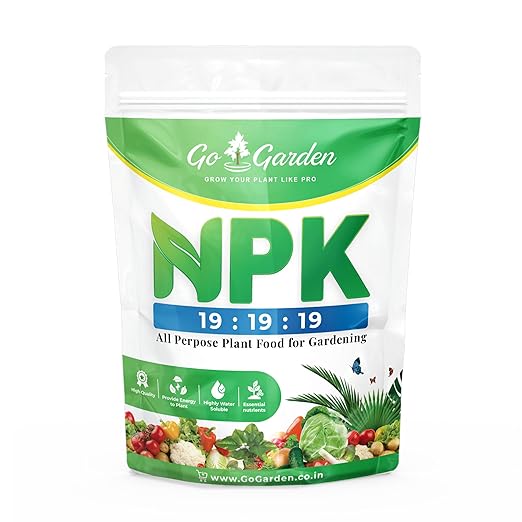 Go Garden Npk 19 19 19 Plant Food Powder for Plants and Gardening Purpose - 400 Gm