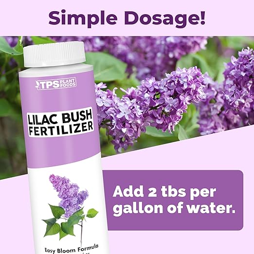 Lilac Fertilizer – Liquid Plant Food for More Blooms, Sweet Fragrance & Healthy Shrub Growth, 8 oz