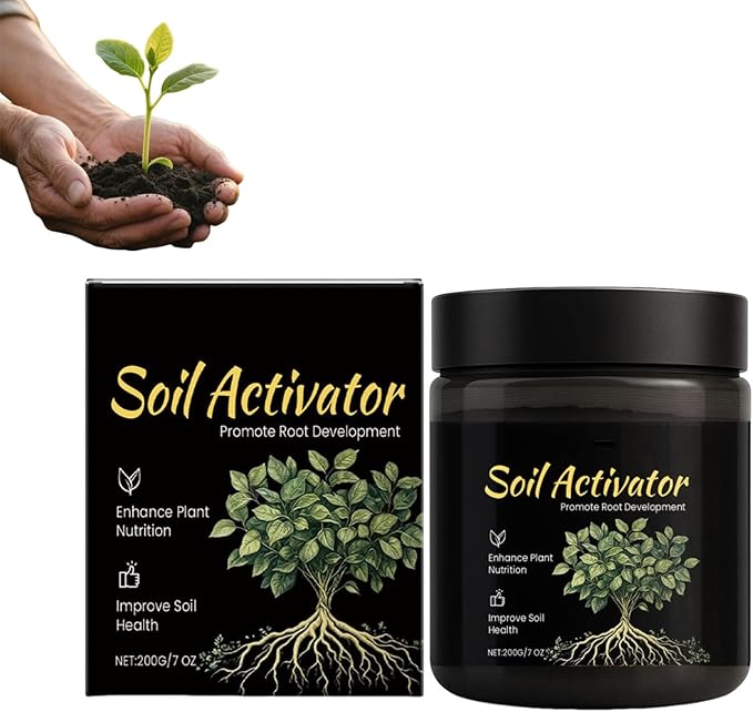 Soil Activator for Plants,Soil Pro Activator,Soilactivator for Fruit Trees-Enhance Growth for Vegetables & All Plants,Garden,Indoor & Outdoor
