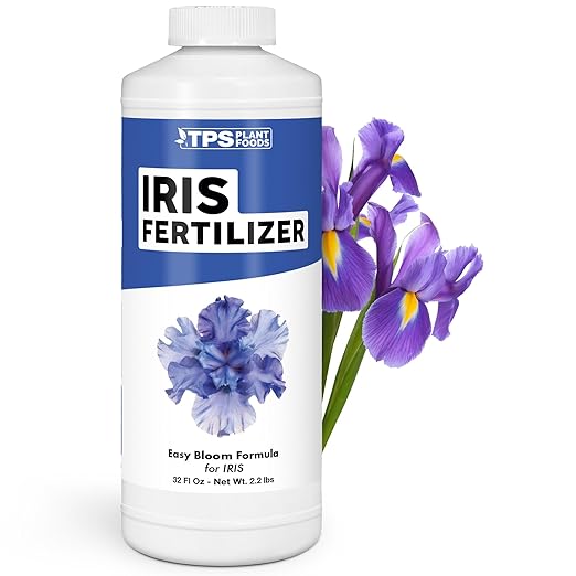 Iris Fertilizer – Liquid Plant Food for More Blooms, Stronger Root Development & Vibrant Flower Color, 32 oz