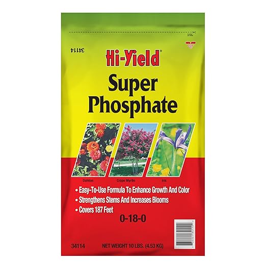 Hi-Yield (34114) Super Phosphate 0-18-0 (10 lbs.)