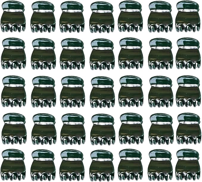 Plant Clips Orchid Clips Plants Orchid Support Clips 50Pcs Flower Vine Clips for Supporting Stems Vines Stalks Climbing Plant Grow Upright (Green, 0.6x0.86in) (Green, 0.6x0.86in)