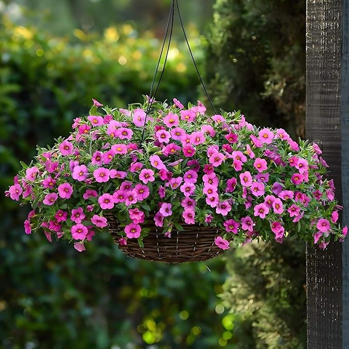 Dwarf Petunia Seeds for Planting, 203+pcs Perennial Petunias Flowers Seeds for Planting Open Pollinated Plant Seeds, Non-GMO Heirloom Annual Beauty Home Garden Flowers in Outdoors