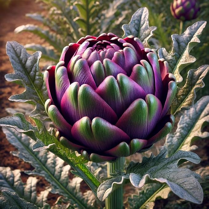 Purple Artichoke Seeds – Heirloom Globe Artichoke (Cynara Scolymus) | Nutritious & Flavorful | Perennial Vegetable
