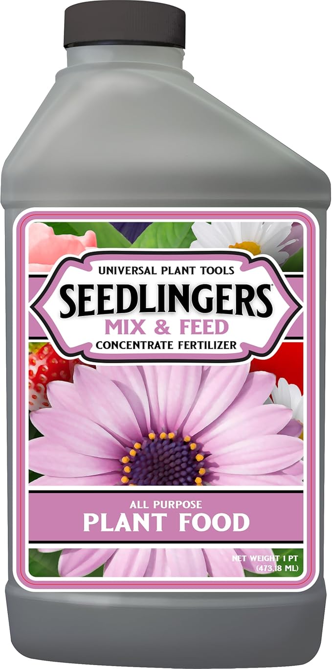 Seedlingers Mix & Feed All Purpose Plant Food Pint Concentrate