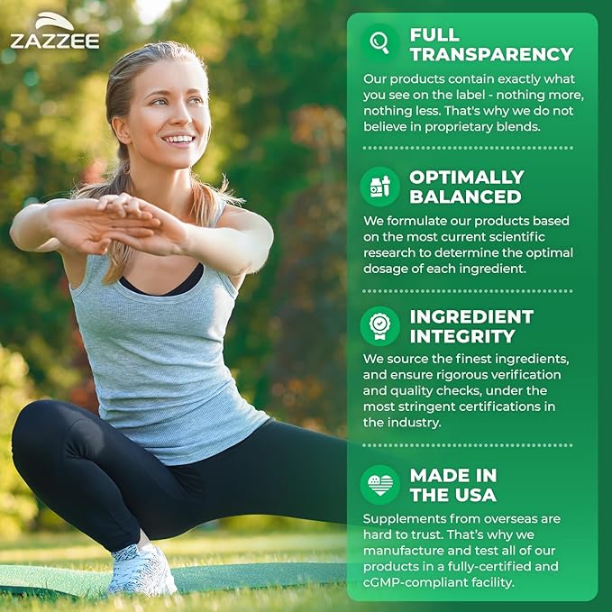 Zazzee High Strength Grape Seed 50:1 Extract, 60 Vegan Capsules, 95% Polyphenols, 400 mg per Capsule, 2 Month Supply, Standardized and Concentrated 50X Extract, Non-GMO, Made in The USA