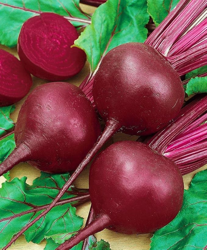 CEMEHA SEEDS - Seeds Beet Red Ball Round Beetroot Dark Non GMO Vegetable for Planting