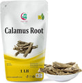 Yogi's Gift Sacred Ayurvedic Loose Herbs | Calamus root 1 lb | Vacha/ Sweet Flag/ Vasambu/ Acorus Calamus Whole Root | Raw Herbs - 100% Naturally Dried Whole herb