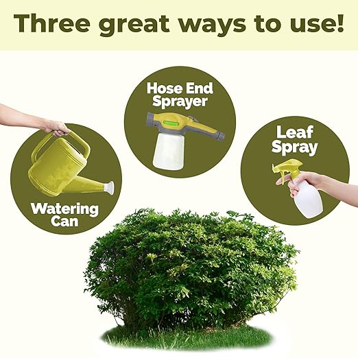 Shrub Fertilizer – Liquid Plant Food for Fuller Growth, Rich Green Foliage & Stronger Roots, 8 oz