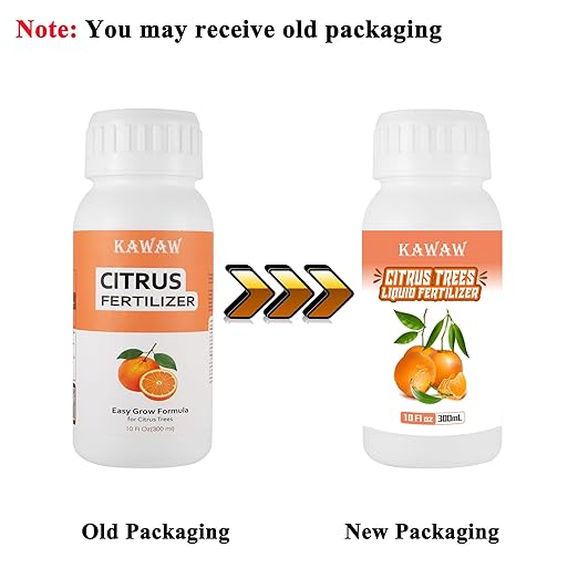 10oz Organic Citrus Tree Fertilizer - Microbial Probiotic Liquid Plant Food for Lemon, Lime, Orange & Olive Trees - Revitalizes Yellow Leaves & Roots