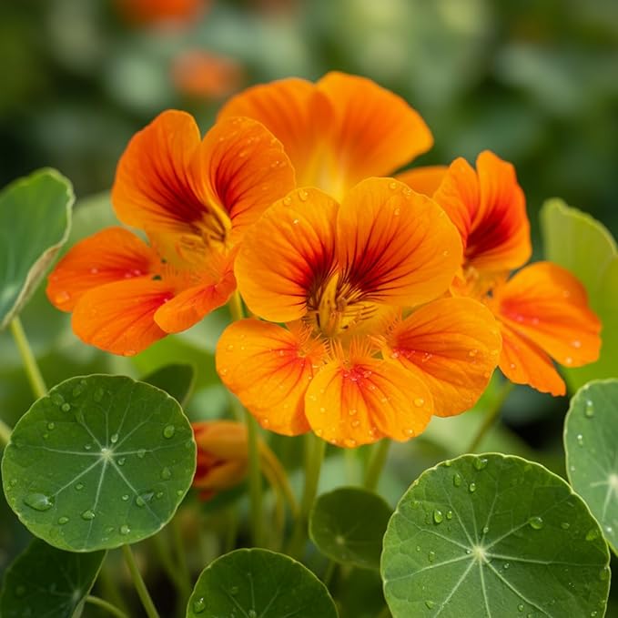 Nasturtium Seeds for Planting, Pak of 360 Nasturtium Flower Seeds for Planting