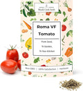 Woods Creek Seeds: Roma VF Tomato Seeds for Planting - Over 350 Heirloom Tomato Seeds for Planting Outdoors, Indoors, Patio or Home Plant Garden - Non-GMO Seed Pack of Tomatoes