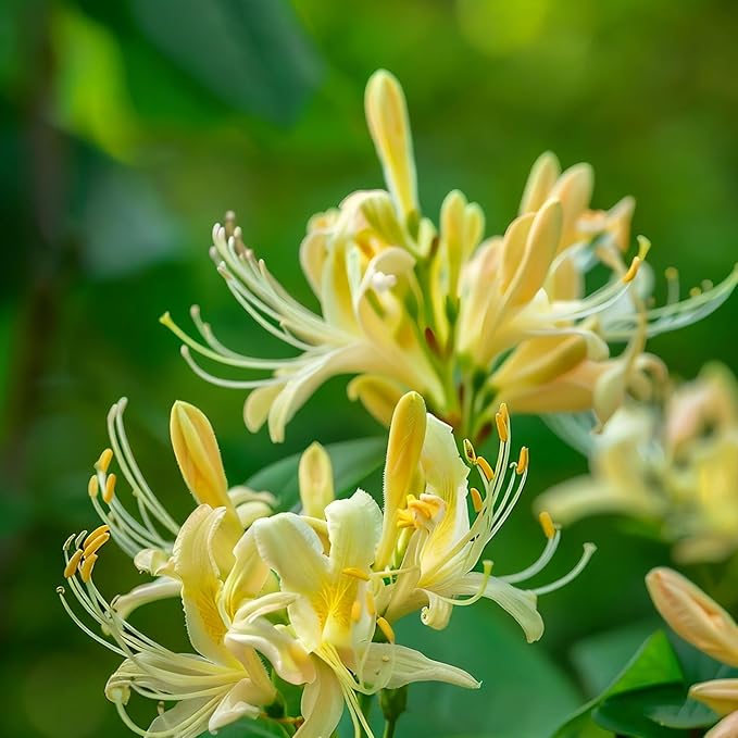 Honeysuckle Seeds for Planting, 200 Lonicera Vine Seeds, Non-GMO Heirloom Aromatic Honeysuckle Flower for Garden Home Outdoor