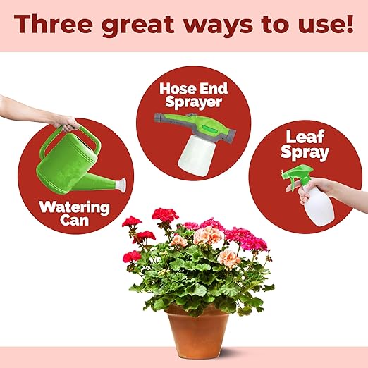 Geranium Fertilizer – Liquid Plant Food for Vibrant Blooms, Stronger Roots & Healthy Growth, 8 oz