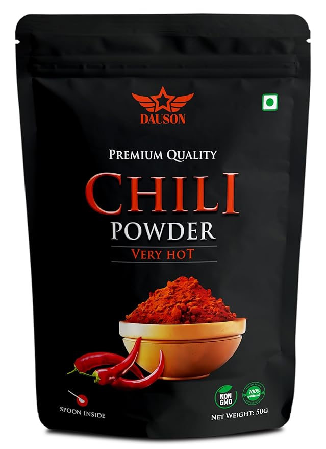 Hot Chili Powder – 100% Pure & Natural | Finely Ground Chili | No Additives or Fillers | Aromatic, Earthy Flavor for Cooking | 25g Sample Available | Kitchen Essential for Global Cuisine