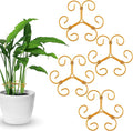 4-Pack Plant Stem Support, Plant Stabilizer for Indoor Plants, Monstera Plant Support System, Plant Stem Holder for Fixing Green Plants and Vines (B)