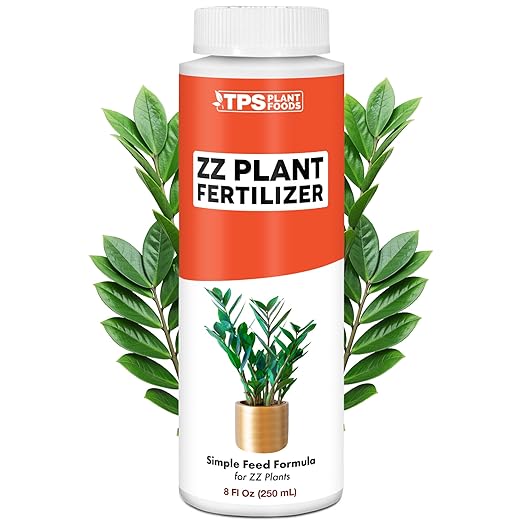 ZZ Plant Fertilizer – Liquid Plant Food for Glossy Green Leaves, Stronger Roots & Healthy New Growth, 8 oz