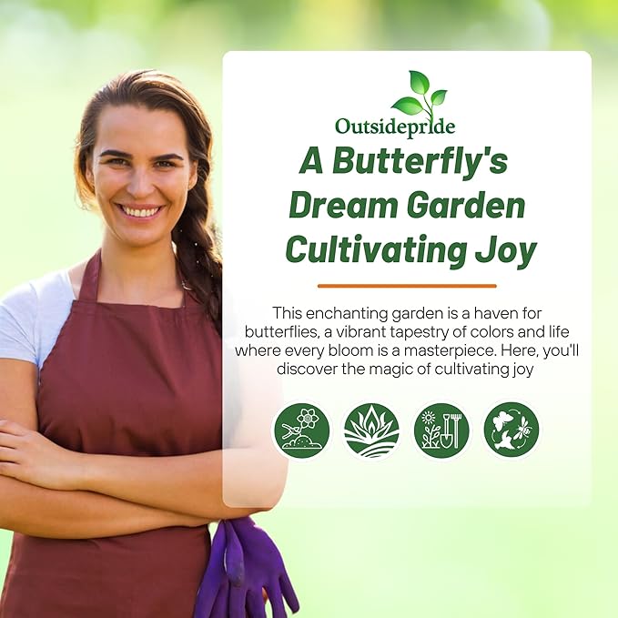 Outsidepride Tropical Milkweed Seeds - 2000 Pcs Perennial, Heat & Humid Tolerant, Pollinator-Friendly Wildflower Seeds, Ideal for Monarch Butterflies, Cut Flowers, Borders, or Meadows