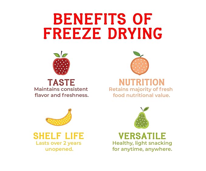 Nature’s Turn Freeze-Dried Fruit Crisps – Healthy, Gluten-Free, Crispy & Delicious, Plant-Based Snack, Ideal for Cereal, Smoothies, School Lunches, & On-the-Go, Sour Variety, Bags of 8 (0.53 oz Each)