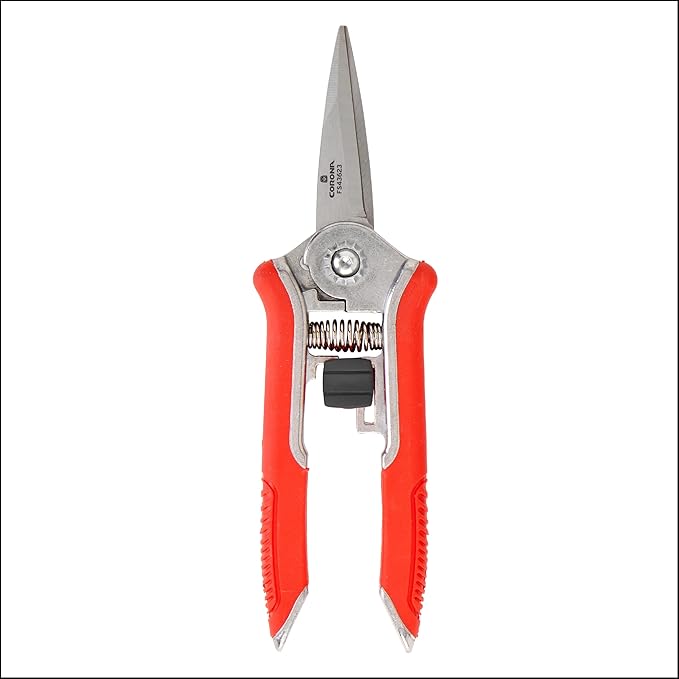 Corona Tools FS43623 Yard Essentials Mini Floral Snips, Red