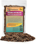 GARDENERA Organic Potting Mix for All Plant Types for Indoor and Outdoor Use, Great for Veggies, Spices, and Holistic Herbs - (2 Quart Bag)