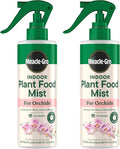 Miracle-Gro Indoor Plant Food Mist for Orchids, Orchid Plant Food, 8 fl. oz., 2-Pack