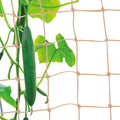 Jute Trellis Netting - Jute Netting for Garden, Heavy Duty Plant Support Netting for Climbing Plants, Cucumber, Vine, Fruits & Vegetables, Climbing Vining Plants (3.3 Ft X 16.4 Ft, 5.9 Inch Squares)