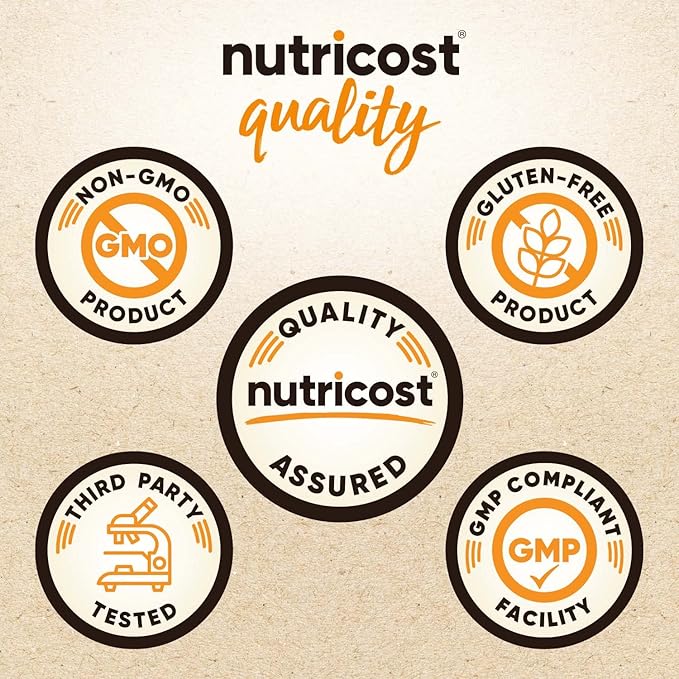 Nutricost Pantry Organic Flaxseeds (2 Pounds) - Whole Brown Flaxseeds, Vegan, GMO-Free, Gluten-Free