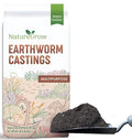 Earth Worm Castings 5lb - Organic Fertilizer Includes Humic Acid - Pure Worm Castings for Gardening, Packaging May Vary