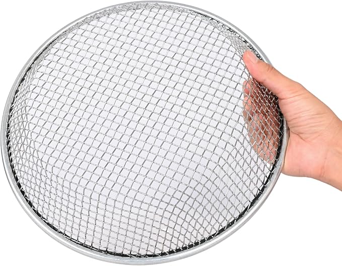 Soil Sifter for Garden Suitable for 5 Gallon Buckets (2 PCS 1/4in,1/8in)