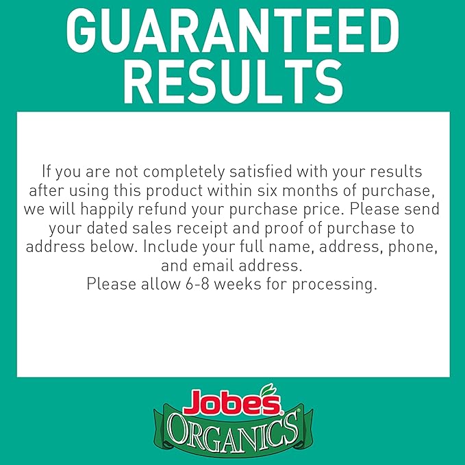 Jobe's Organics Granular Bone Meal Fertilizer, Strong Root Development for Bulbs, Tomatoes, Roses, and Other Flowering Plants, 4 lbs Bag