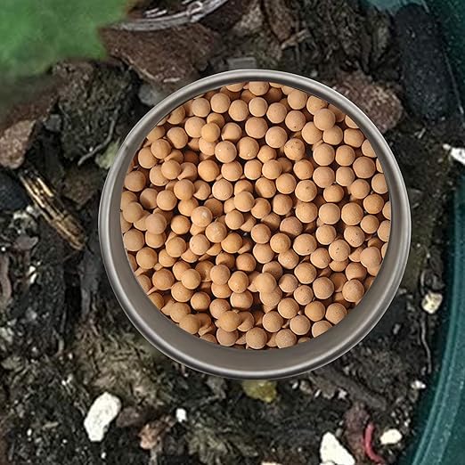Fertilizer Basket Cylindrical Bonsai Fertilizer Box Automatic Planting Fertilizers Baskets for Planting Fertilization 20Pcs (Large Sphere)