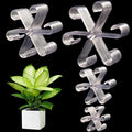 32pcs Upgraded Plant Stem Support, Transparent Plant Support for Indoor Plants, Reusable Climbing Houseplant Stem Holders, Plant Stabilizer, 4 Sizes Plants Accessories