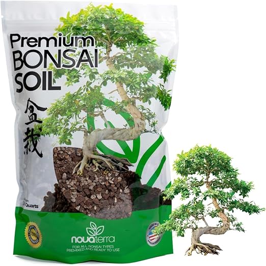 Bonsai Soil Mix Ready to use Tree kit Lotus Seeds for Planting in Water Bonsai pots Wire Tree pots akadama Soil 2 oz Bag of Fertilizer Pellets Inside 2.4 Qts