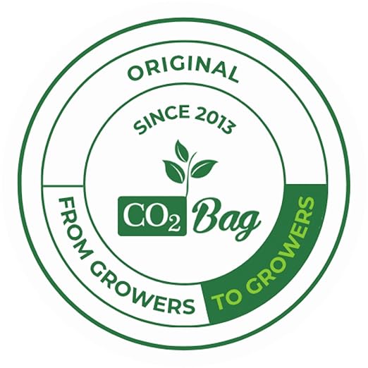 CO2BAG® M – Natural CO₂ Generator for Indoor Plants & Greenhouses | Boosts Growth, Yield, Taste & Color | Compact, Safe & Maintenance-Free