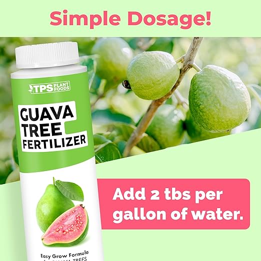 Guava Tree Fertilizer – Liquid Plant Food for More Fruit, Better Flowering & Stronger Root Development, 8 oz