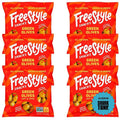 Freestyle Snacks Olive Snack Packs - As Seen on Shark Tank - Single Serve - Fresh Pitted Green Olives, Grown in Greece, All Natural, Non-GMO, Sugar-Free, Salty Snack - Hot & Spicy, 1.1oz (6 Pack)