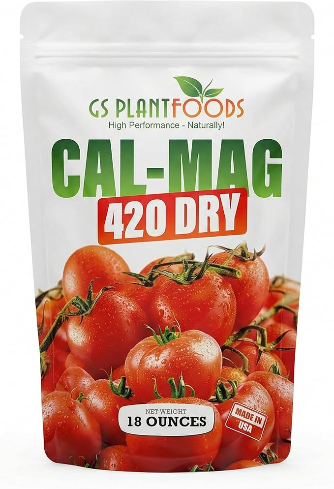 GS Plant Foods Cal-Mag 420 Dry Super Concentrate, Makes 420 Gallons of Nutrient Solution, 18 Ounces, Calcium/Magnesium Fertilizer