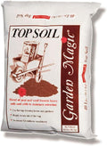Michigan Peat 40 Pound Bag Garden Magic Organic Planting Potting Top Soil Blend Mix for Indoor and Outdoor Gardening and Landscapes, White