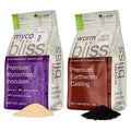 Worm Bliss (1 Qt) + Myco Bliss Powder (200 g) - Mycorrhizal Fungi Inoculant & Organic Worm Castings for Plants - Mycorrhizae for Plants - Earthworm Castings Organic Fertilizer - Mycorrhizal Inoculant