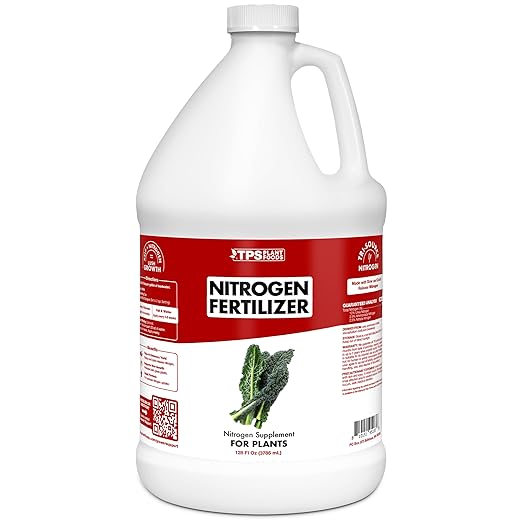 Nitrogen for Plants, Tri-Source N Nitrogen for Lush Green Growth, Liquid Plant Fertilizer 128 oz (1 Gallon)